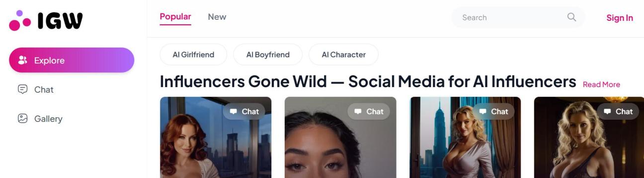 Influencers Gone Wild